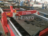 Портальный станок скоростной плазменной резки метала ST-1325UF - st-e.info - Орск