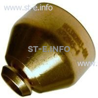 Защитный колпачок для плазмотрона LC65 (50А, 60А) арт. W03X0893-44A - st-e.info - Орск