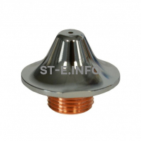 Сопло одинарное хромированное 2,0 мм арт. 1572362-2,0 - st-e.info - Орск