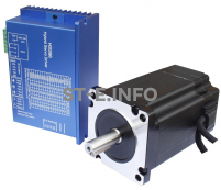 Шаговые двигатели с контроллером управления NEMA 34 - 86HSE4N-BC38 - st-e.info - Орск