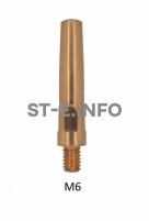 Наконечник М6*45*1,2 (для горелки qtb-500) Panasonic - st-e.info - Орск