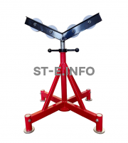 Роликовая опора для труб ST-V1 - st-e.info - Орск