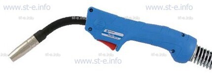 Горелка для полуавтоматической сварки TBi 250-DR-blue-ESG, со сменным поворотным корпусом, длина 3 метра - st-e.info - Орск