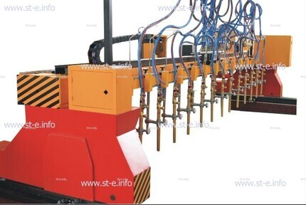 Портальная машина термической резки с много-головочным режимом реза. ST-MH6020 - st-e.info - Орск