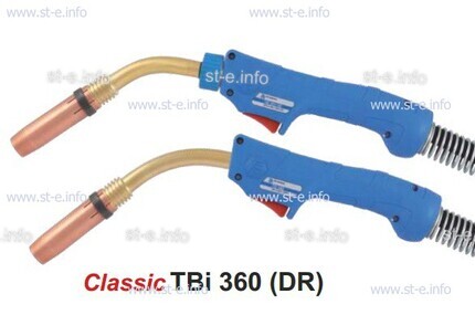 Горелка для полуавтоматической сварки TBi 360-blue-ESG, длина 3 метра - st-e.info - Орск
