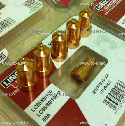 Сопло контактное для плазмотрона LC65/80/100 50A арт. W03X0893-33A - st-e.info - Орск