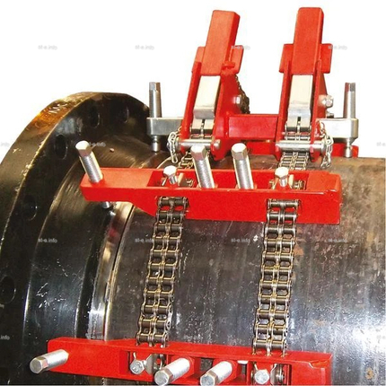 Центратор цепной с двумя цепями для труб диаметром 254-2135 мм - st-e.info - Орск