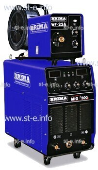 Сварочный инверторный полуавтомат Brima MIG-500 - st-e.info - Орск
