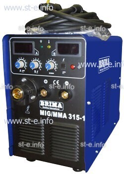 Сварочный инверторный полуавтомат BRIMA MIG/MMA-315-1 - st-e.info - Орск