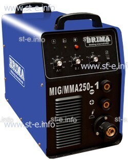Сварочный инверторный полуавтомат BRIMA MIG/MMA 250-1 (220) - st-e.info - Орск
