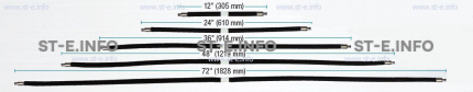 Удлинительные шланги ABLD-ELH-CUSTOM длина по вашему заказу  - st-e.info - Орск